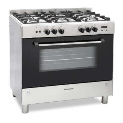 Montpellier MDC500FW/K/S 50cm Double Oven White, Silver or Black
