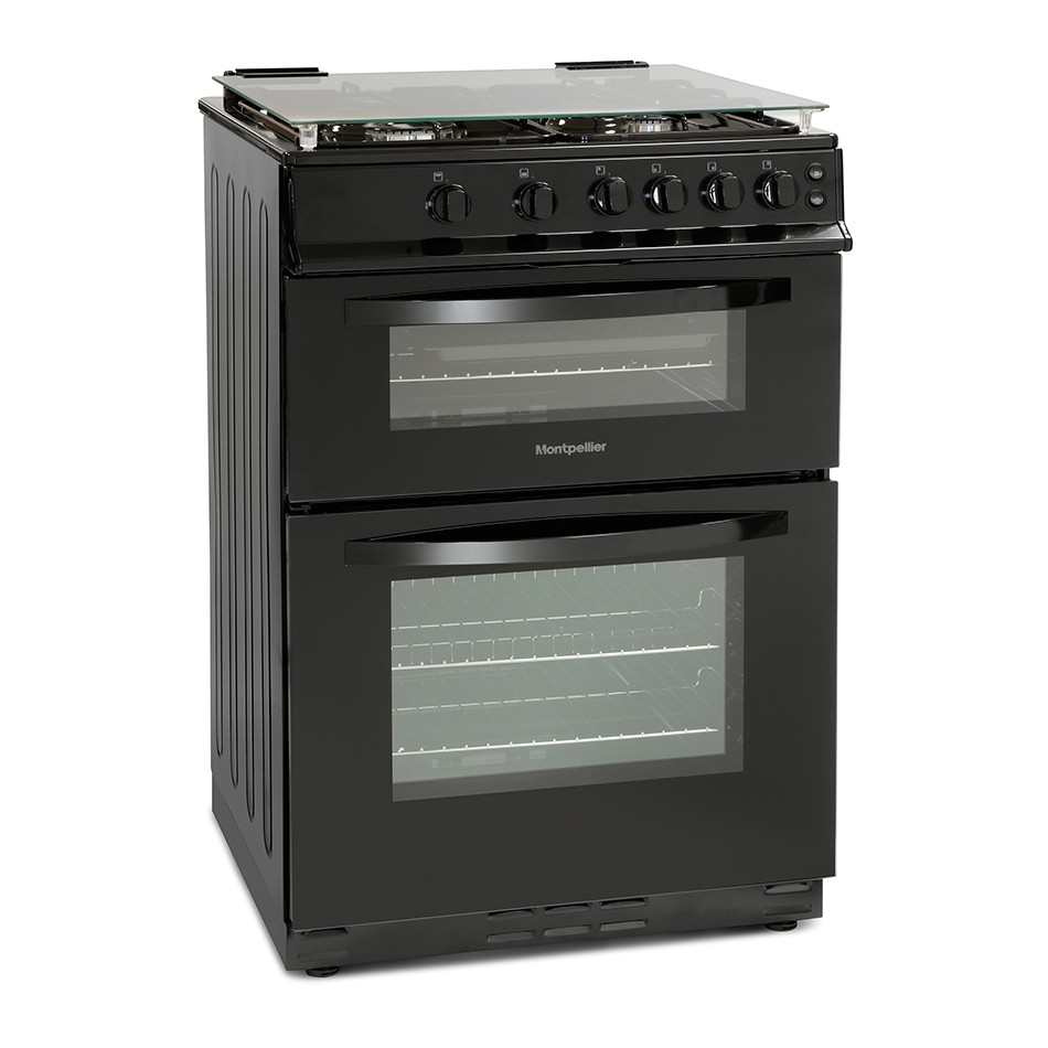 Montpellier MDG600LW/K/S 60cm Gas Double Oven Pay Weekly UK Pay