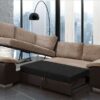 Enzo Sofa Bed - Leather or Fabric