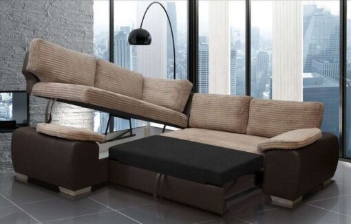 Enzo Sofa Bed - Leather or Fabric