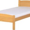 Amber 3ft Single Bed Frame (Pine or White)