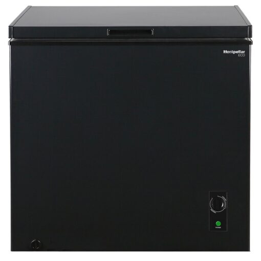 Montpellier 198ltr Chest Freezer in Black