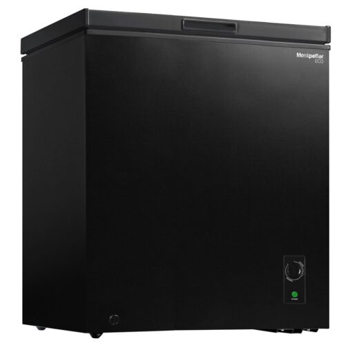Montpellier 198ltr Chest Freezer in Black