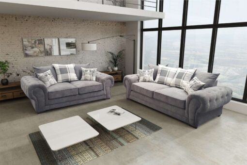 Verona Fabric 3+2 Sofa