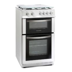 Montpellier MDG500LW/K/S 50cm Gas Cooker Double Oven
