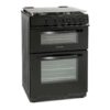 Montpellier MDG600LW/K/S 60cm Gas Cooker Double Oven