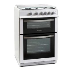 Montpellier MDG600LW/K/S 60cm Gas Cooker Double Oven
