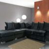 ROYAL CRUSHED VELVET CORNER SOFA